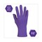 Kimtech Purple Nitrile, Disposable Gloves, 6 mil Palm, Nitrile, Powder-Free, M, 100 PK, Purple 55082 - alternate 3